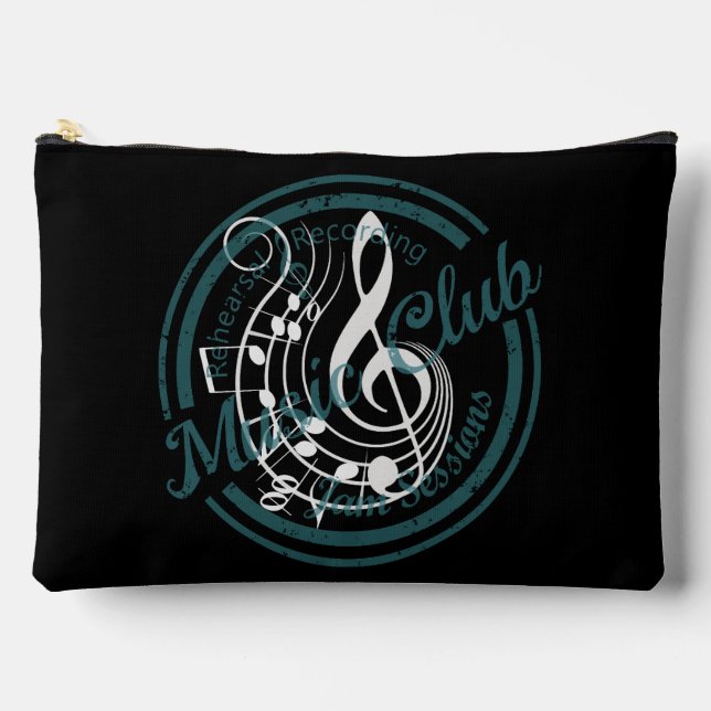 Pochette À Accessoires Club de musique (Recto)