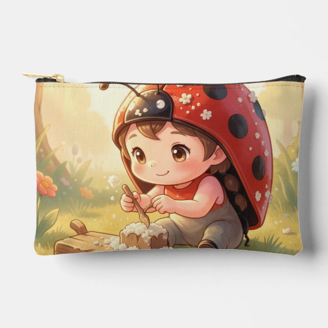 Pochette À Accessoires Coccinelle et le royaume caché du nectar (Recto)
