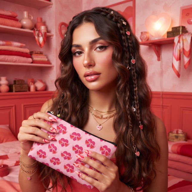 Pochette À Accessoires Cœur (Créateur téléchargé)