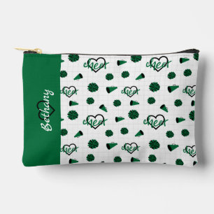Pochette À Accessoires Coeurs verts, Pom Poms, Motif mégaphone