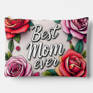 Pochette À Accessoires Collection Cadeau Floral Moderne