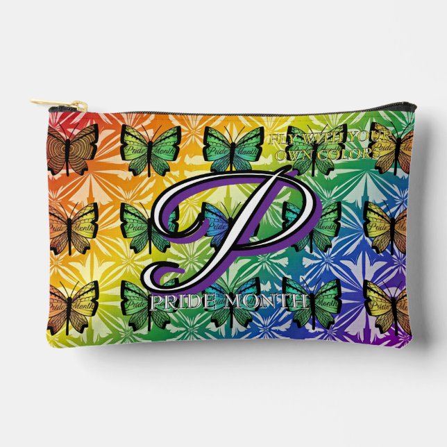 Pochette À Accessoires Collection Fierté en Vol (Recto)