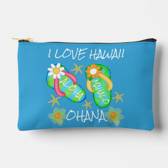 Pochette À Accessoires Collection Hawaii Aloha - Dames (Recto)
