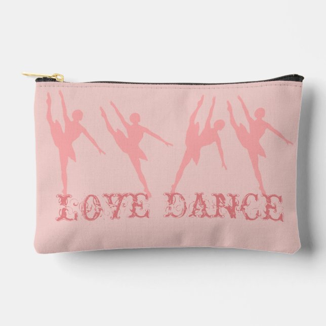 Pochette À Accessoires Collection Lady Elegance - Danse d'amour  (Recto)