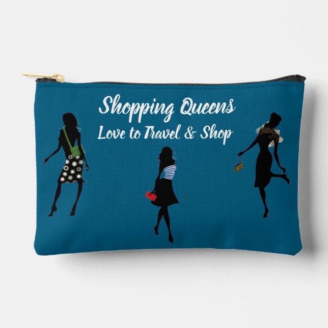 Pochette À Accessoires Collection Shopping Queen -Dames Petit (Recto)