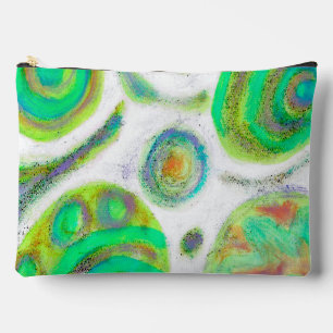 Pochette À Accessoires Coloré Art Abstrait Zipper Pouch
