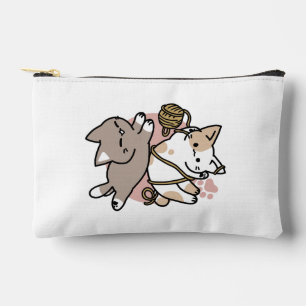 Pochette À Accessoires Conception de chats mignons et joueurs – Art de pa
