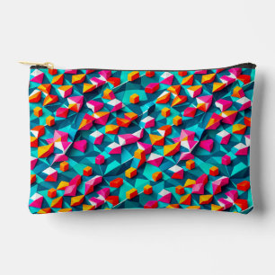 Pochette À Accessoires Conception de motif géométrique abstrait 14