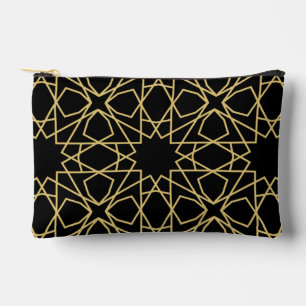 Pochette À Accessoires Conception de motif géométrique islamique Vintage
