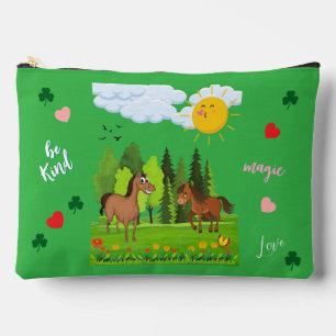 Pochette À Accessoires Conception de petits chevaux pour les enfants