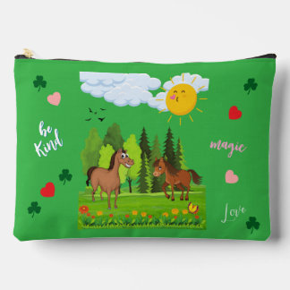 Pochette À Accessoires Conception de petits chevaux pour les enfants