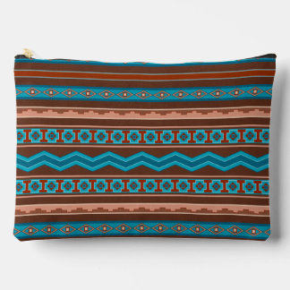 Pochette À Accessoires Conception géométrique de style sud-ouest de Camer