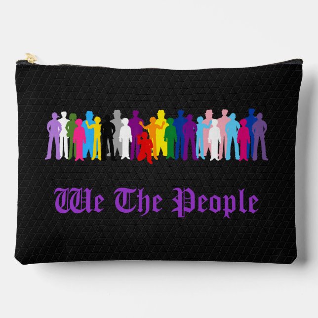 Pochette À Accessoires Conception LGBT We The People (Recto)