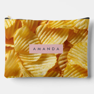 Pochette À Accessoires Conception personnalisée de chips croustillantes d