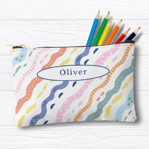 Pochette À Accessoires Coque de crayon Motif coloré amusant