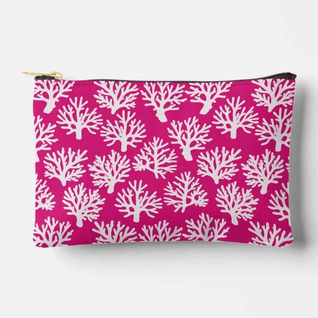 Pochette À Accessoires Coral Carry Vibrant rose (Recto)