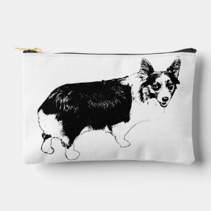 Pochette À Accessoires Corgi de préparation de vacances