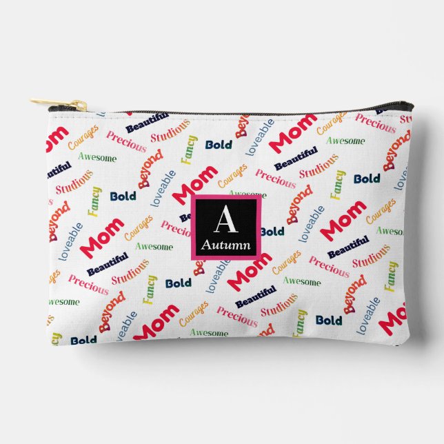 Pochette À Accessoires Cosmétique maman amoureuse (Recto)