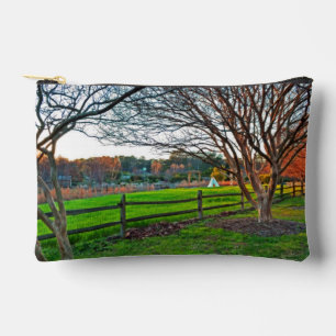 Pochette À Accessoires Coucher de soleil d'automne par Shirley Taylor