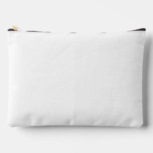 Pochette À Accessoires Couleur solide blanche pure