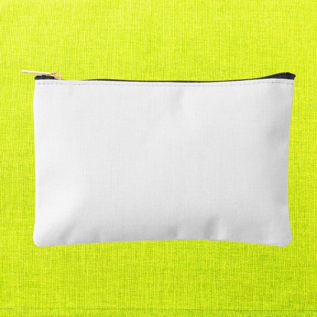 Pochette À Accessoires Couleur solide blanche pure (Créateur téléchargé)