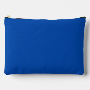 Pochette À Accessoires Couleur solide bleu Cobalt