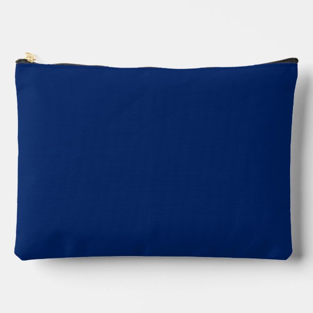 Pochette À Accessoires Couleur solide bleue royale (Recto)