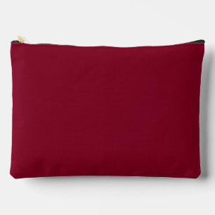 Pochette À Accessoires Couleur solide bordeaux