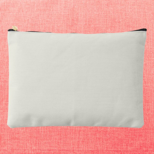 Pochette À Accessoires Couleur solide de la colombe blanche (Créateur téléchargé)