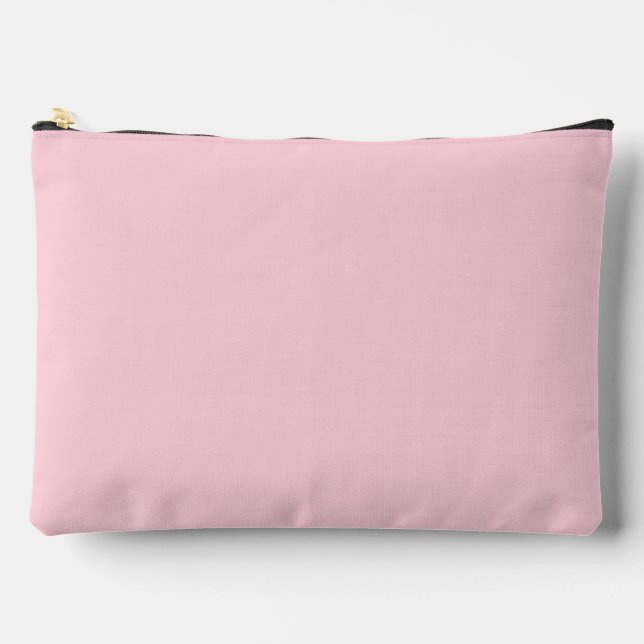 Pochette À Accessoires Couleur solide rose millénaire (Recto)