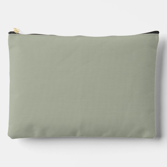 Pochette À Accessoires Couleur solide Saybrook Sage (Recto)