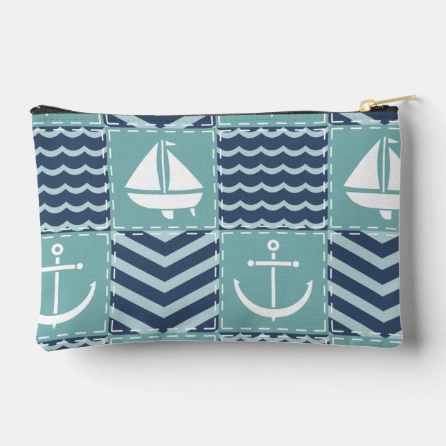 Pochette À Accessoires Couvre-lit nautique (Verso)