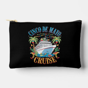 Pochette À Accessoires Croisière Cinco De Mayo Mexique Bateau Mexicain Fê