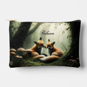 Pochette À Accessoires Cuddle Fox dans Misty Forest Personnalisé