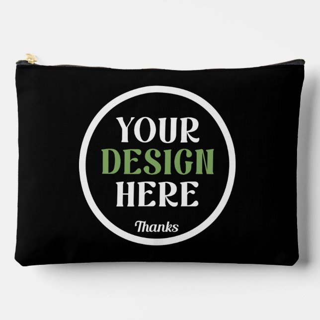 Pochette À Accessoires custom, unique, sleek & minimalist (Recto)