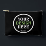 Pochette À Accessoires custom, unique, sleek & minimalist hershey®'s kiss<br><div class="desc">This design is accessible to all. Feel free to customize the logo,  images,  text,  and colors according to your preferences. Thank you very much.</div>