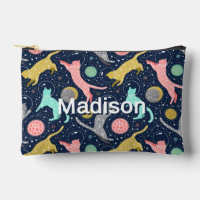 Cute Céleste Mystical Space Chats Personnalisés