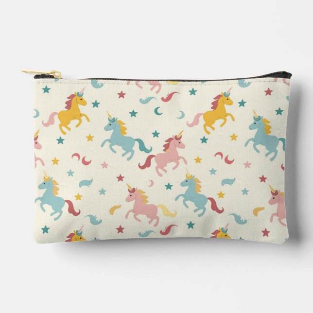 Pochette À Accessoires Cute Unicorn (Recto)