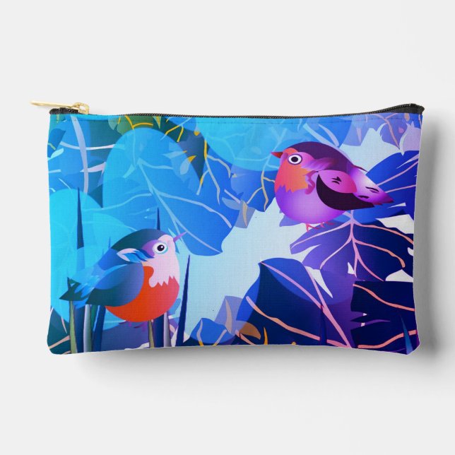 Pochette À Accessoires Dans la vallée de couleurs et de lumière... (Recto)