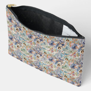 Pochette À Accessoires Danse Éthérée Motif Féminin Aquarelle Rêveur
