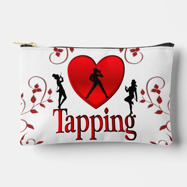 Pochette À Accessoires Danse I Heart Tap (Recto)