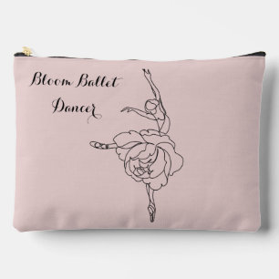 Pochette À Accessoires Danseur De Ballet De Fleur Avec Touche Florale