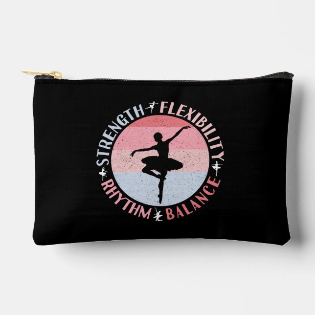 Pochette À Accessoires Danseuse de Ballet - Valeurs de Mentalité (Recto)