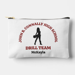 Pochette À Accessoires Danseuse de l'équipe de drill de Maroon High Schoo