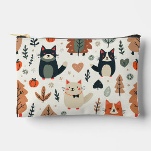 Pochette À Accessoires De mignons amis animaux