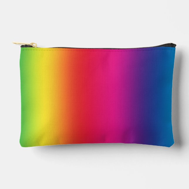 Pochette À Accessoires Dégradé Arc-en-ciel (Recto)