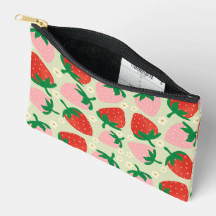Pochette À Accessoires Délices Sucrés aux Baies Vert Olive