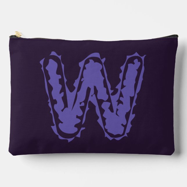 Pochette À Accessoires Déplaisant Monogramme violet sur violet (Recto)