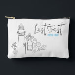 Pochette À Accessoires Dernier toast sur la côte Trousse de passe-temps F<br><div class="desc">Dernier toast sur la côte ! Ces mignonnes pochettes de penderie feront une faveur de fête pratique pour votre événement!</div>