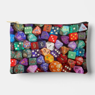 Pochette À Accessoires dés multicolores